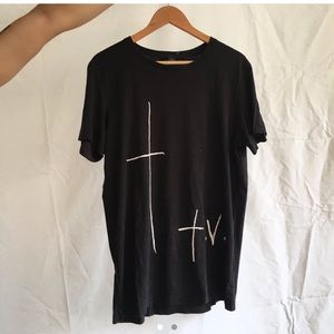 Ksubi Tv Black Tshirt